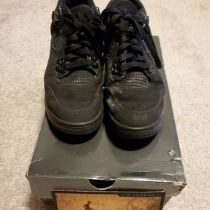 Air Jordan 4 Retro Black 6Y